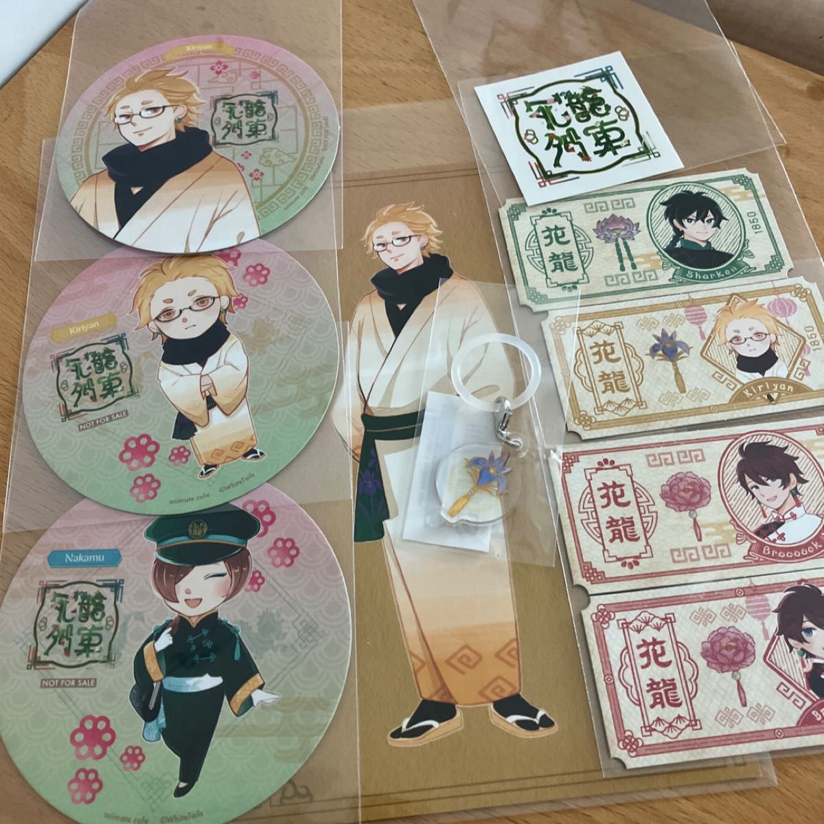 ワイテルズ アニカフェ アクリルバッジ ワイテルズ 花龍列車アニカフェ 店舗限定グッズ含む|Yahoo