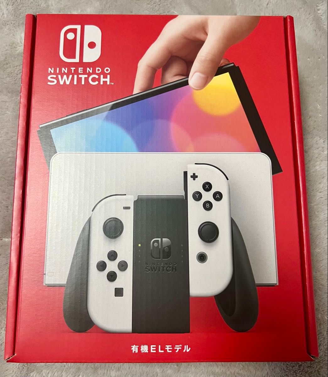 【新品未使用未開封】本体有機EL JCホワイト 新品・未開封】NINTENDO SWITCH 有機ELモデル JC ホワイト