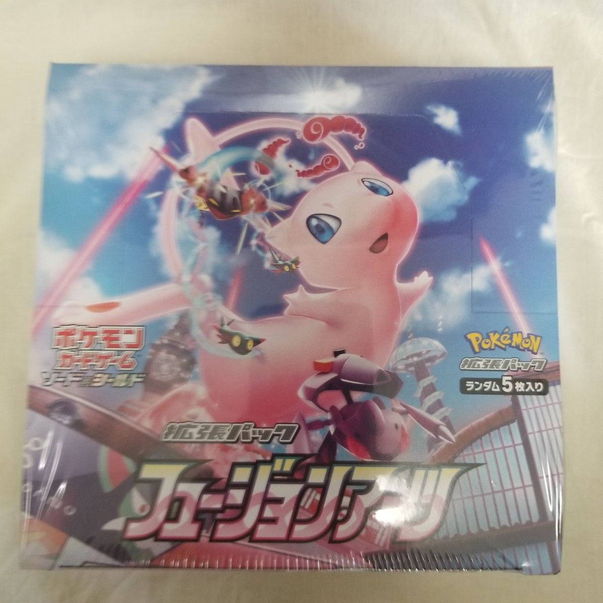 Y*u様 フュージョンアーツBOX シュリンク付き ポケモンカード 拡張パック フュージョンアーツ BOX シュリンク