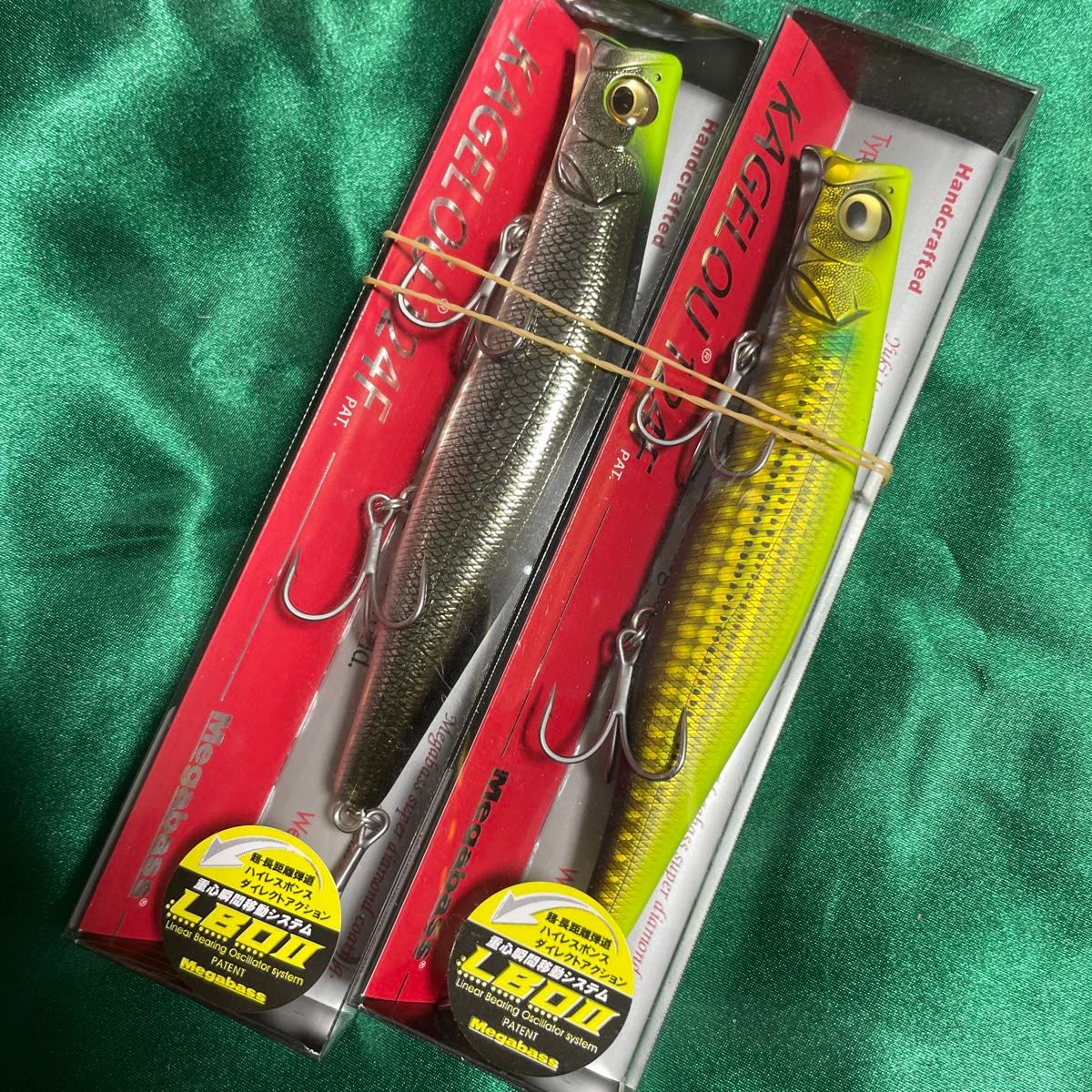 M メガバス未使用 カゲロウ124F 3本セット メガバス カゲロウ 124F 未使用|Yahoo!フリマ(旧PayPayフリマ)