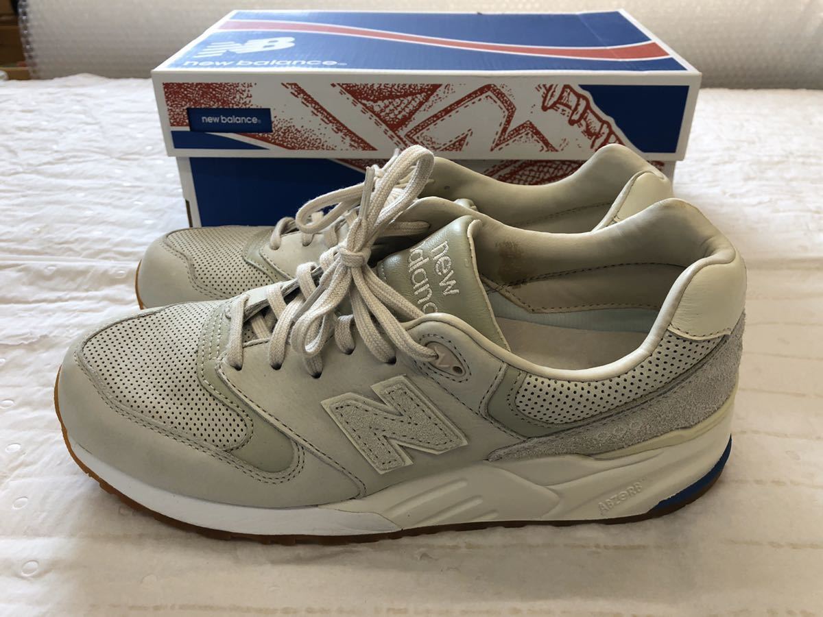 ニューバランス US10 28.0cm ベージュ レザー ML999WEU New Balance 良品(美品) ローカット