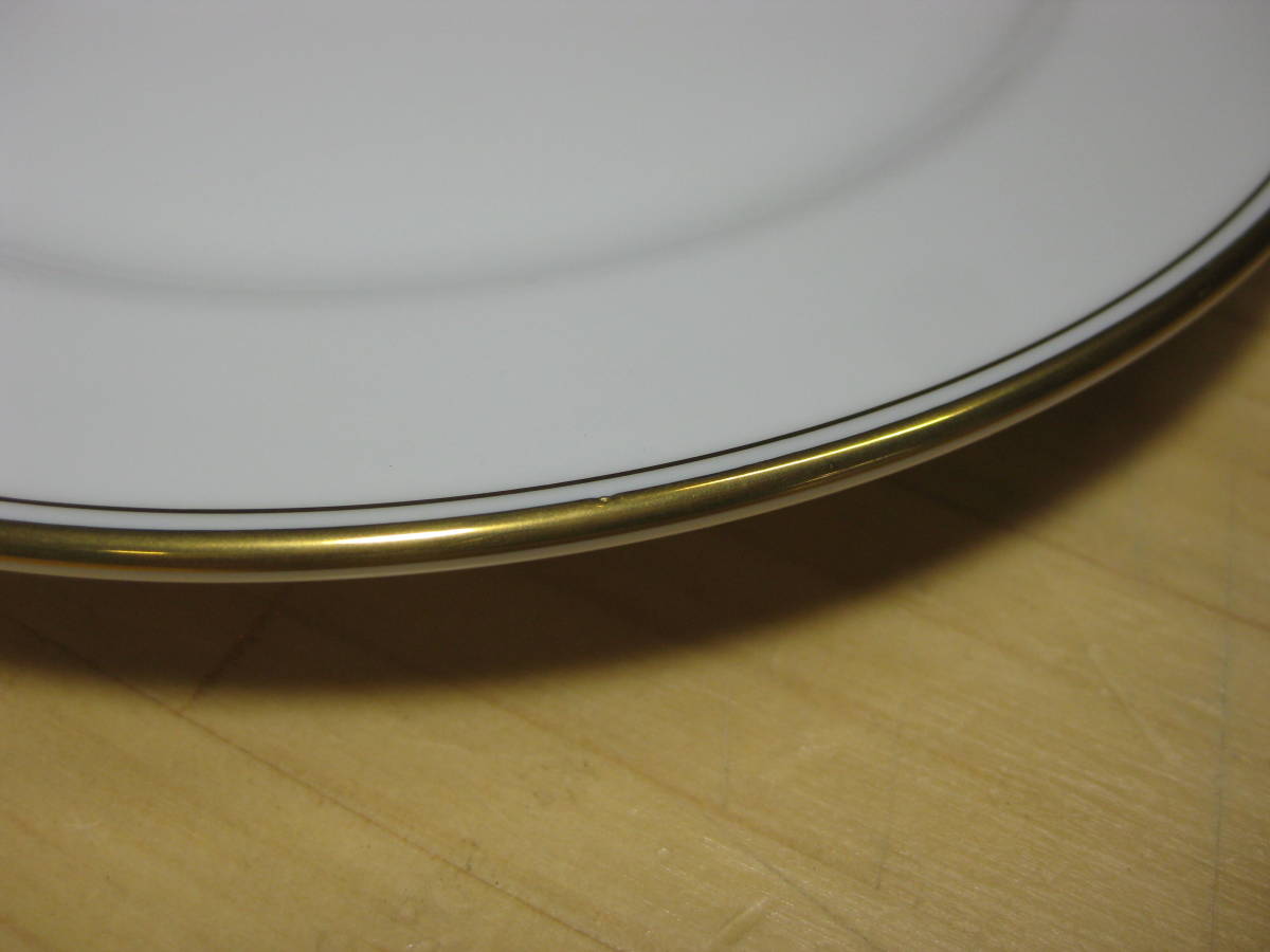 Y送料無料△585【Noritake ノリタケ】Contemporary プレート 5枚セット 金彩縁取り 中古品_画像4