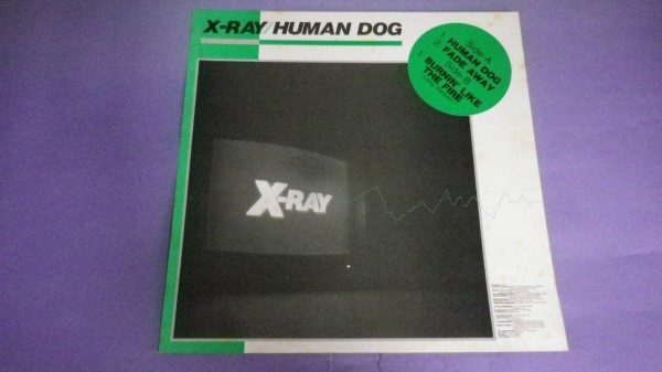 【LP】X-RAY/Human Dog 45rpm 盤面良好 12HS5_画像3