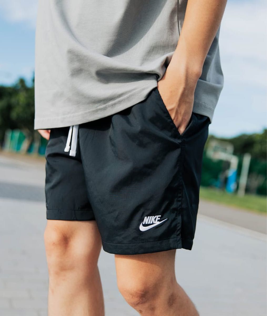 NIKE ウーブン ショートパンツ ブラック 新品未使用 NIKE ナイキ メンズ ウーブン ショートパンツ 2XLサイズ 新品未