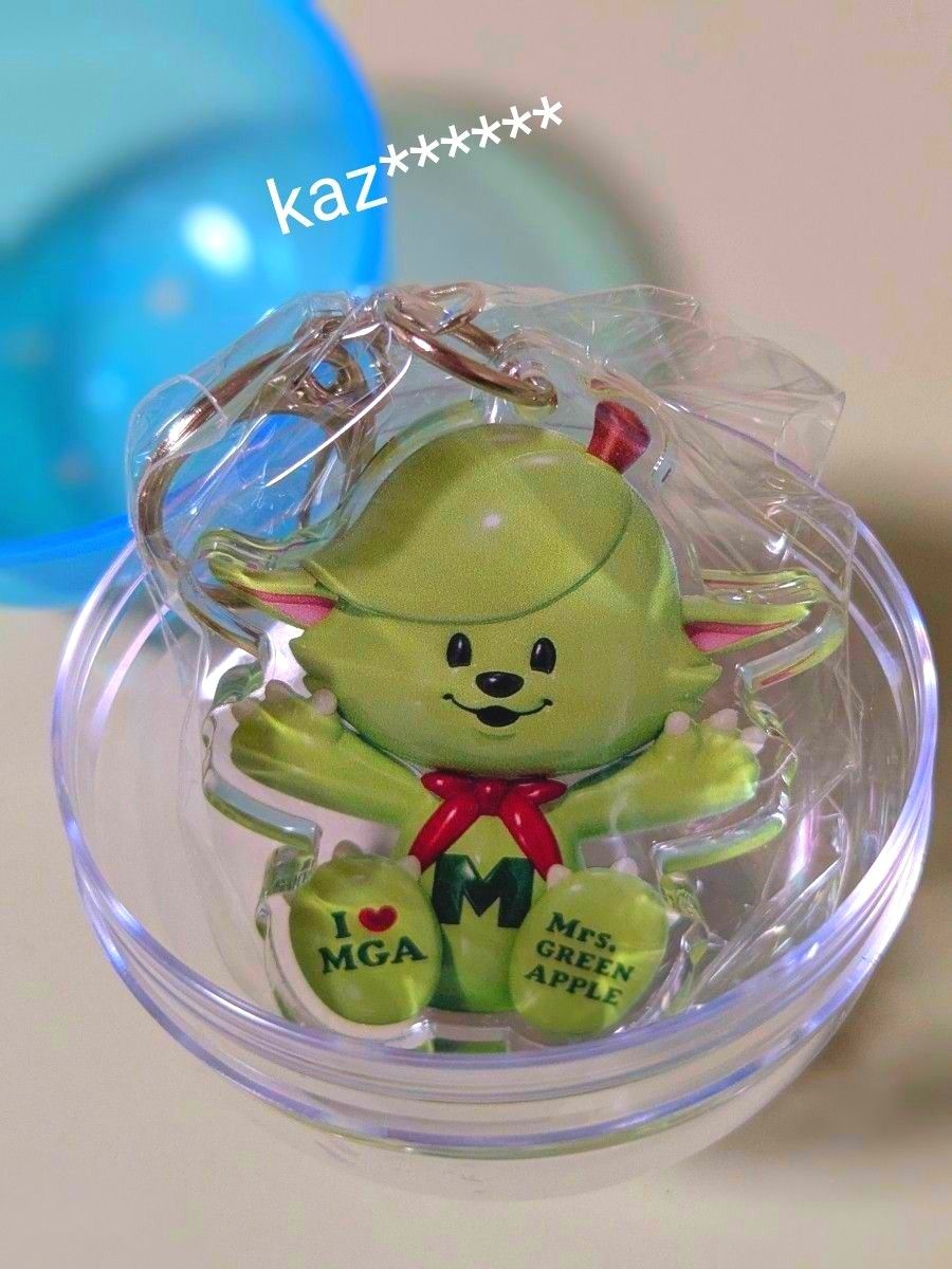 Mrs. GREEN APPLE メメル ショルダー ブレスレット おまけ付き 非売品】Mrs GREEN APPLE スピードくじ メメル キーホルダー
