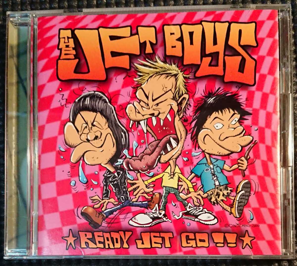 送料無料！中古CD帯欠 JET BOYS / READY JET GO ！！ 検:ガレージ オノチン 荒馬車ブレイメン /MAD3 /PAPPYS /SUPERSNAZZ /HONG KONG KNIEE_画像1