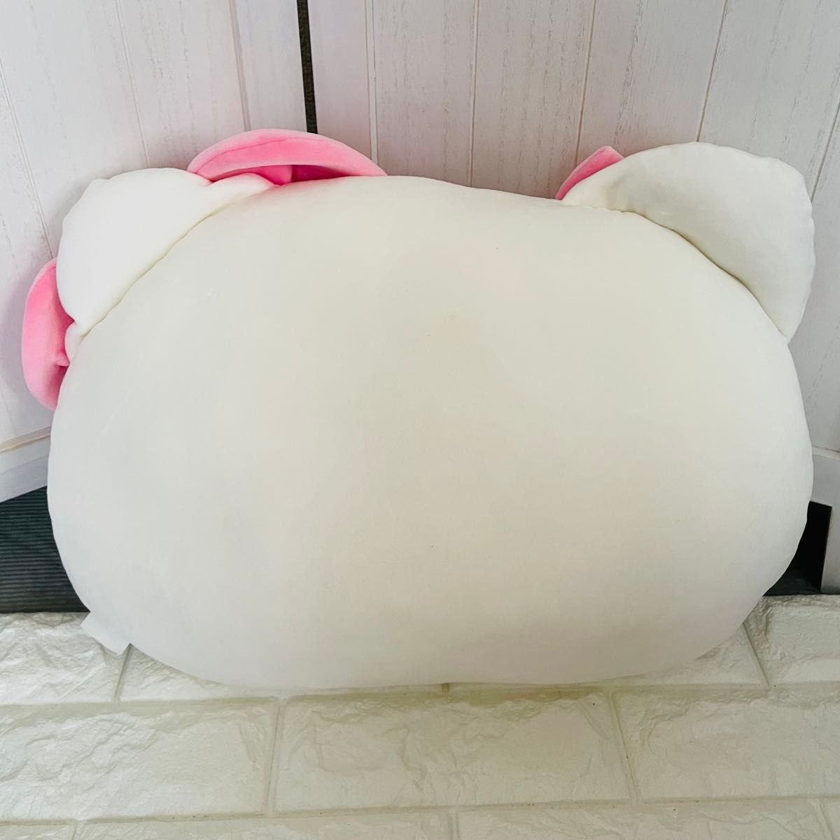 ハローキティ キキララコラボ フェイスクッション【新品 未使用