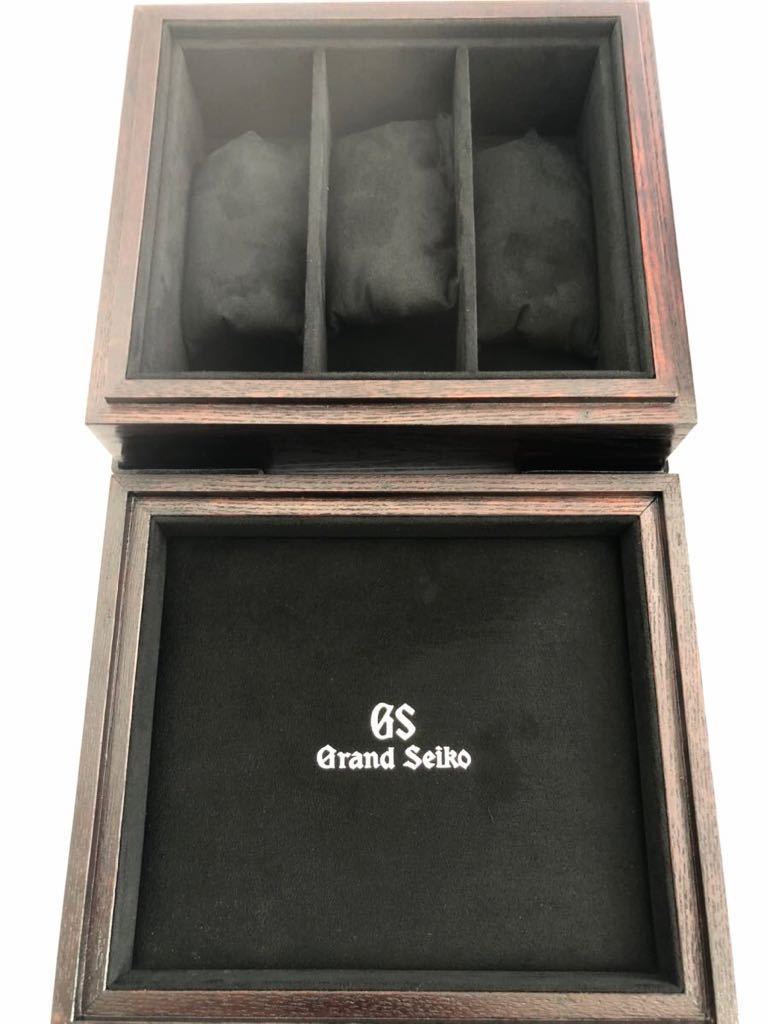 PayPayフリマ｜グランドセイコー 世界限定30個 60周年キャンペーン当選品 特製ボックス 時計BOX 3本用 未使用品 非売品 時計ケース  GRAND SEIKO