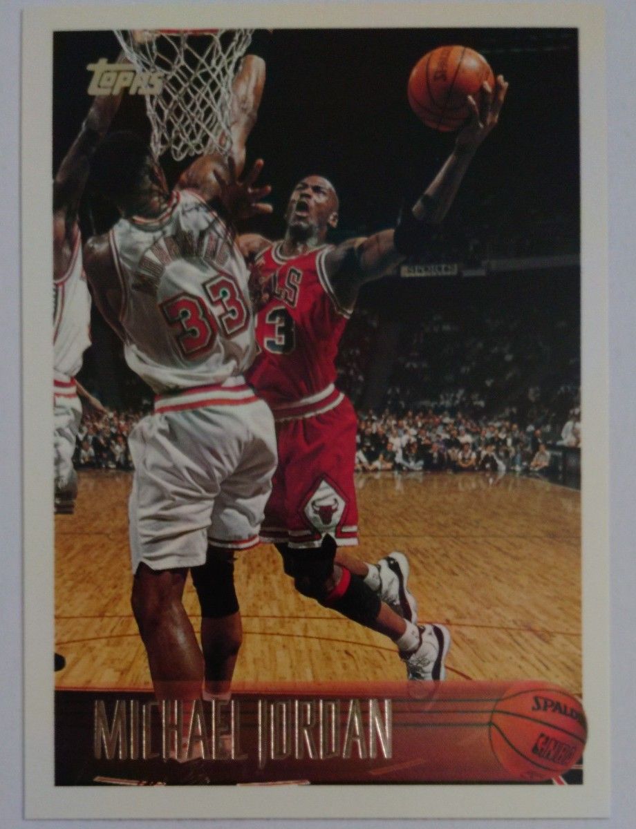 マイケルジョーダン レアカード 1996-97 Topps #139 Michael Jordan Chicago Bulls NBA マイケル