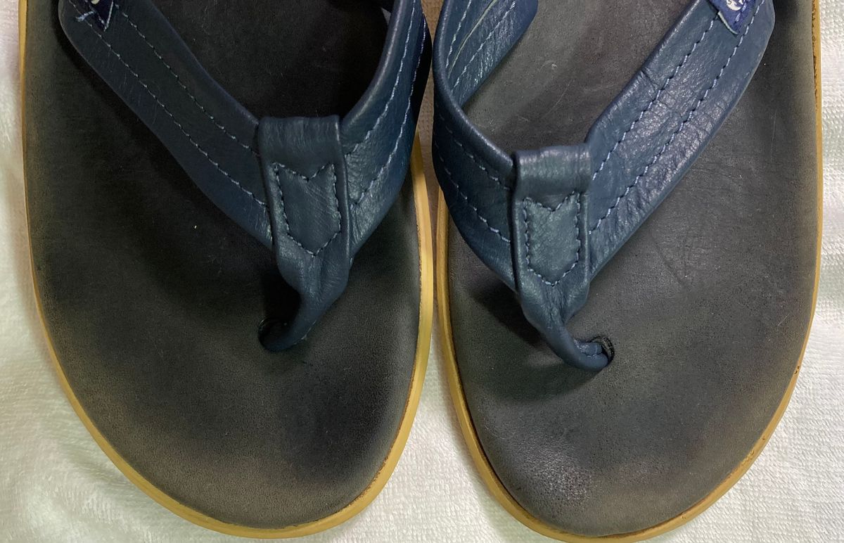 【美品】アイランドスリッパ ネイビー 26cm SOPH ISLAND SLIPPER 約26㎝ ネイビー系 ソフ×アイランド