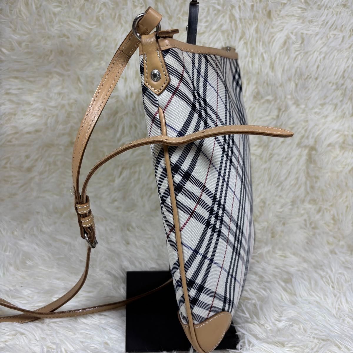 Burberry Blue labelチェック柄ショルダーバッグ BURBERRY BLUE LABEL チェック柄 ショルダーバッグ バーバリー