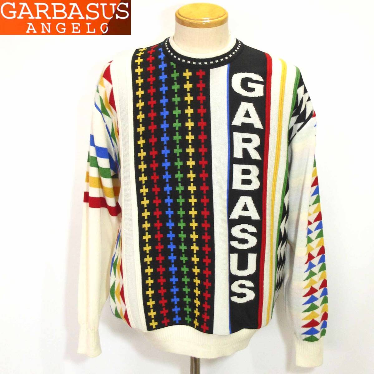 定番の中古商品 ★GARBASUS★SALE セーター【白L】秋冬モデル 95700503 アンジェロガルバス Lサイズ 定番の中古商品 ★GARBASUS★SALE セーター【白L】秋冬モデル 95700503 アンジェロガルバス Lサイズ