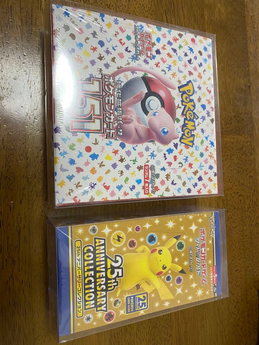 (シュリンク付き)ポケモンカード 25th ANNIVERSARY ポケモンカード 151 25th シュリンク付き|Yahoo!フリマ(旧