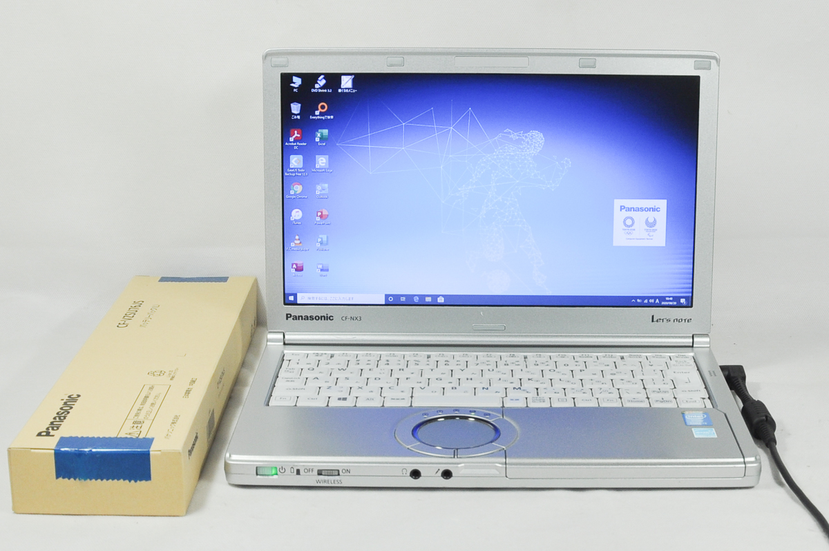 新品バッテリー 高解像度液晶 win10 office2019 即使用 Let's note CF ...