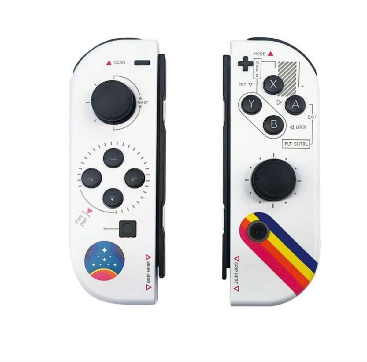 Switch ジョイコン ホワイト Nintendo Switch ジョイコン 互換コントローラー ホワイト 新品