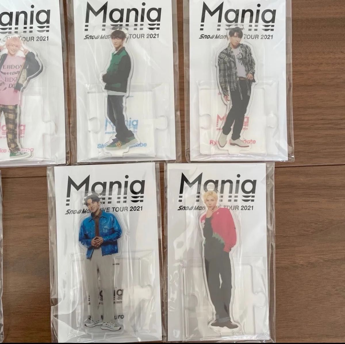 新品未使用未開封 Snow Man LIVE TOUR2021Maniaアクスタ 新品未開封】SnowMan LIVE TOUR 2021 Mania アクリルスタンド