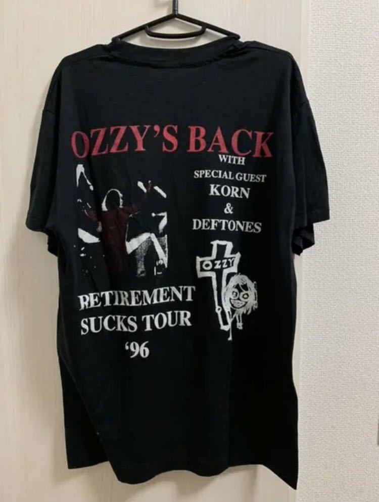 90s オジーオズボーン ツアーtシャツ バンドTシャツ ヴィンテージ