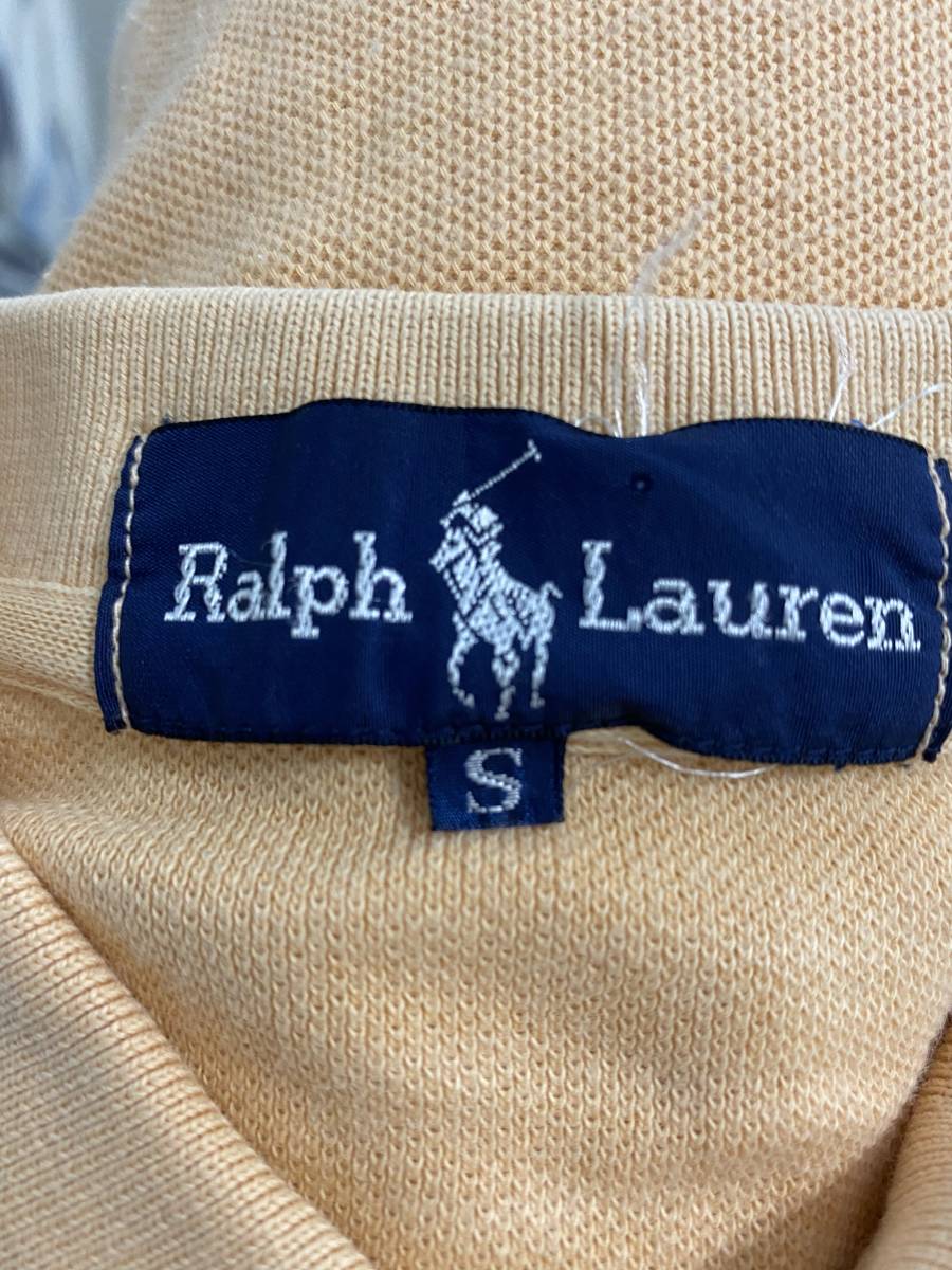 Ralph Laurenラルフローレンのポロシャツ　９０年代ヴィンテージ　S　今だけ送料無料！！