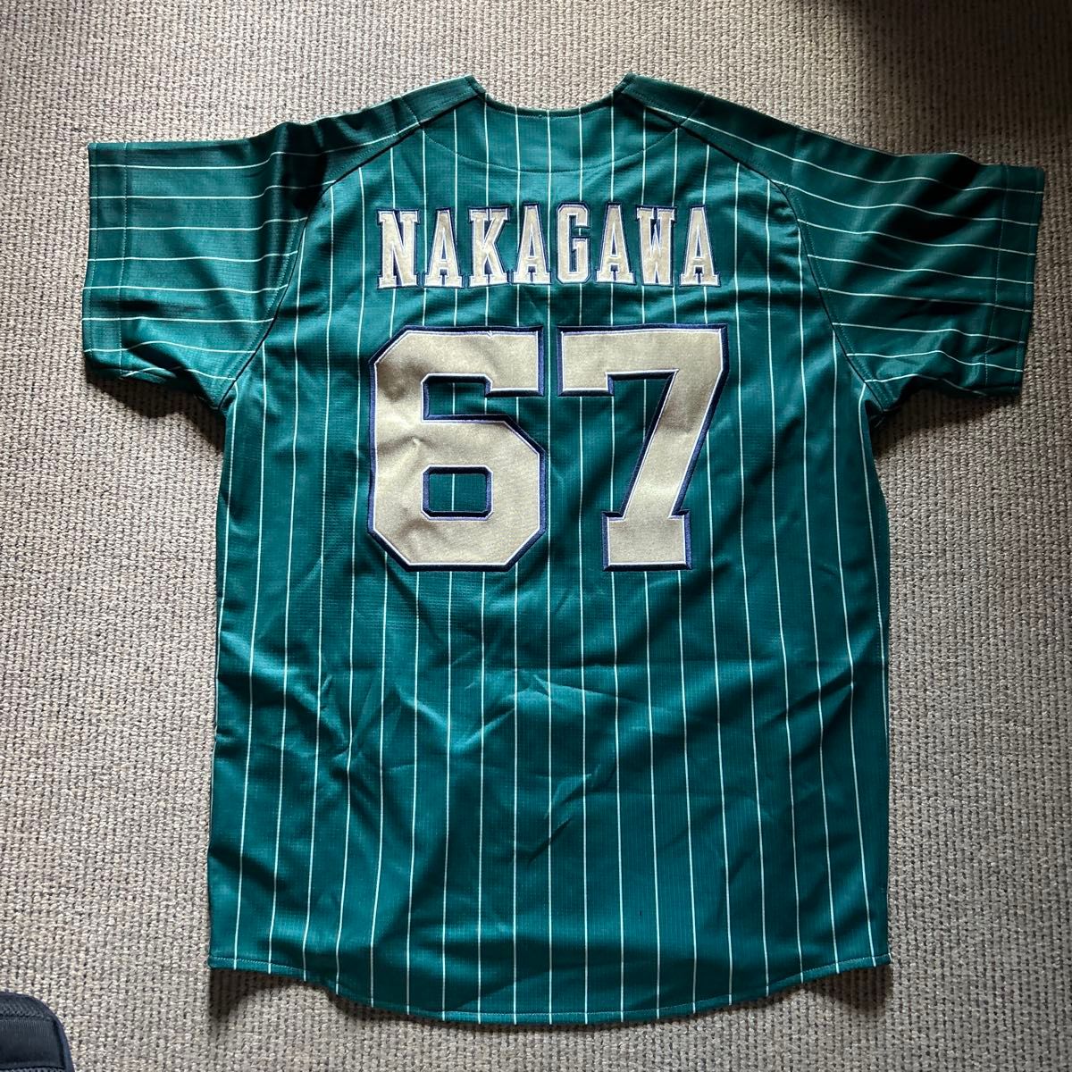 オリックス・バファローズ 67 中川選手 夏の陣 ユニフォームMサイズ オリックスバッファローズ中川圭太選手夏の陣ユニフォームM