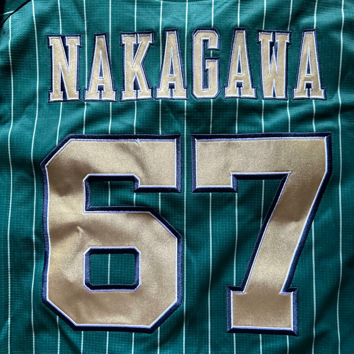 オリックス・バファローズ 67 中川選手 夏の陣 ユニフォームMサイズ オリックスバッファローズ中川圭太選手夏の陣ユニフォームM