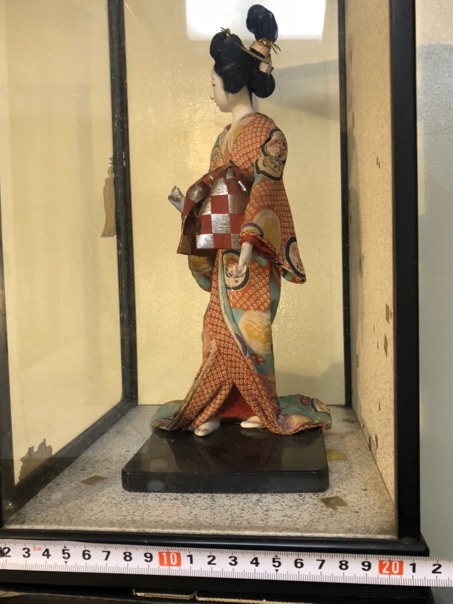 日本人形 ケース入り　着物　和服　日本伝統_画像6