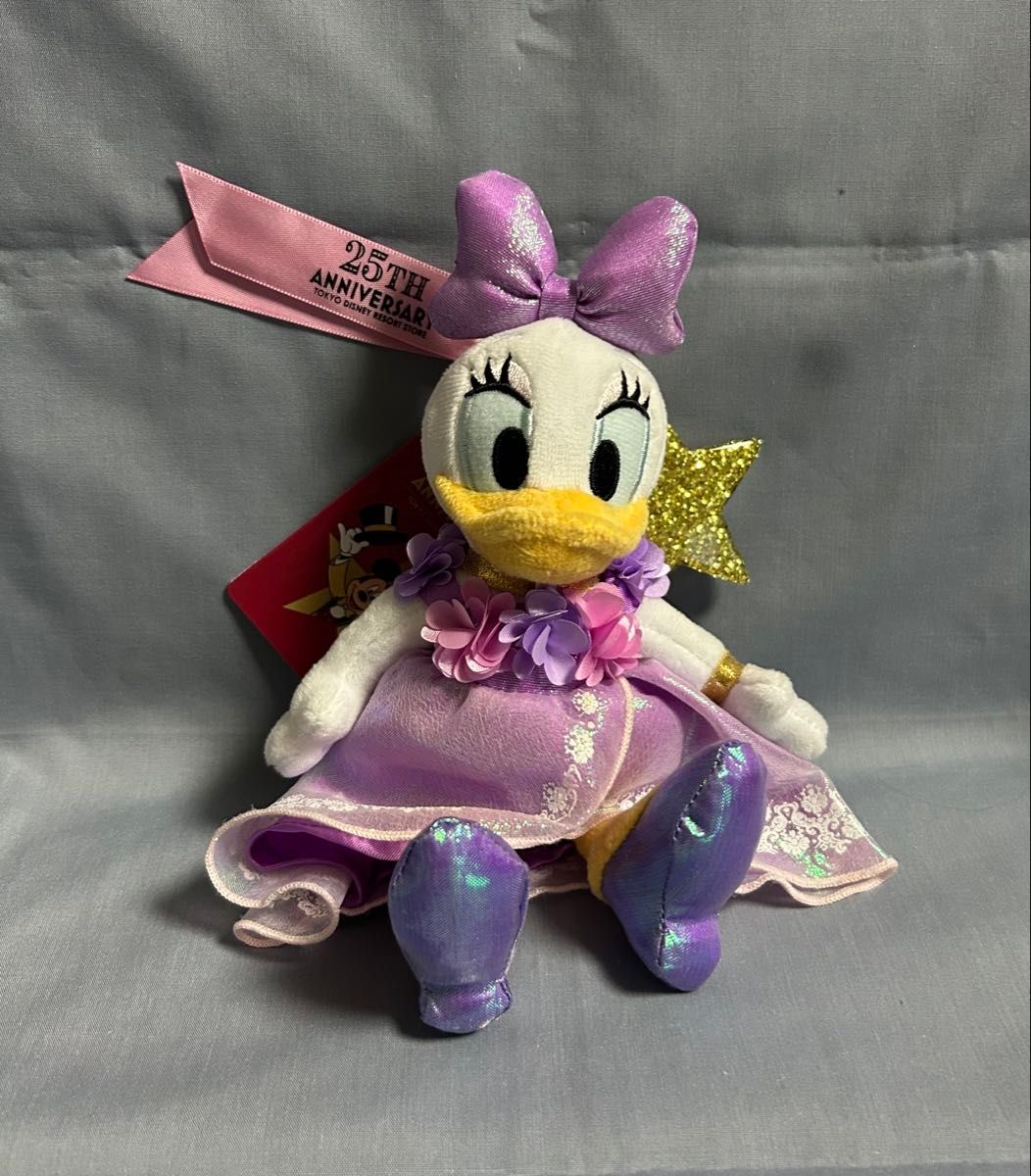 東京ディズニーリゾート店 25周年 ぬいぐるみキーホルダー ドナルド デイジー 東京ディズニーリゾート店限定】ドナルド デイジー ぬいぐるみ