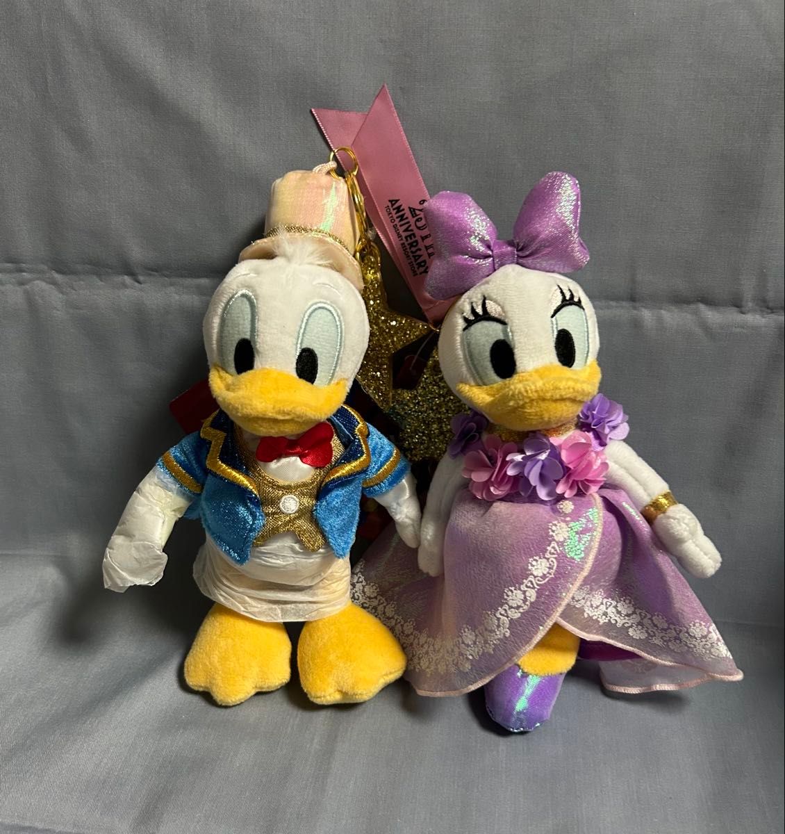 ディズニーキュートトゥギャザーぬいぐるみキーチェーン ドナルド、デイジー 東京ディズニーリゾート店限定】ドナルド デイジー ぬいぐるみ