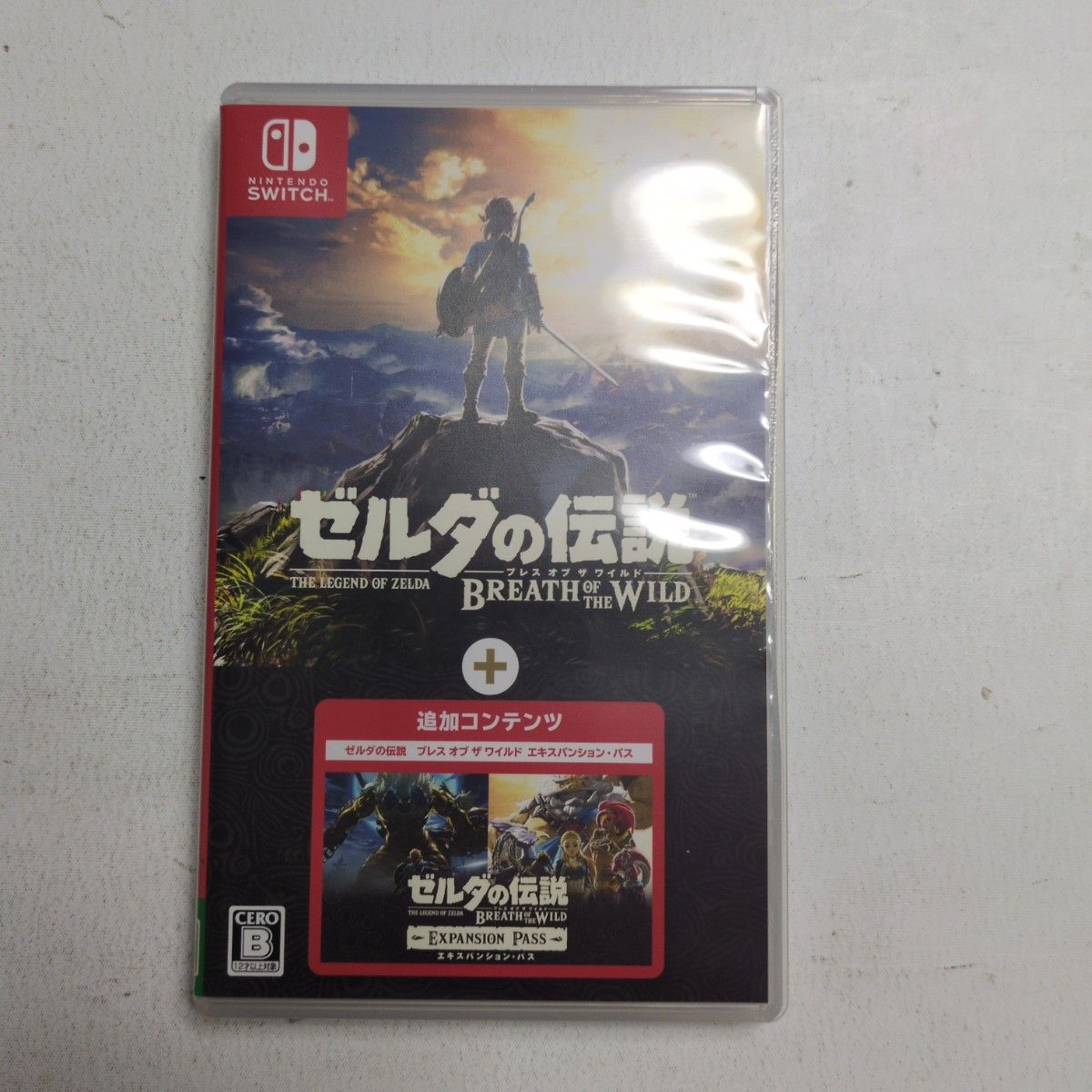 ゼルダの伝説ブレス+エキスパンションパス SWITCH 新品未開封 4本セット Switch】 ゼルダの伝説 ブレス オブ ザ ワイルド +