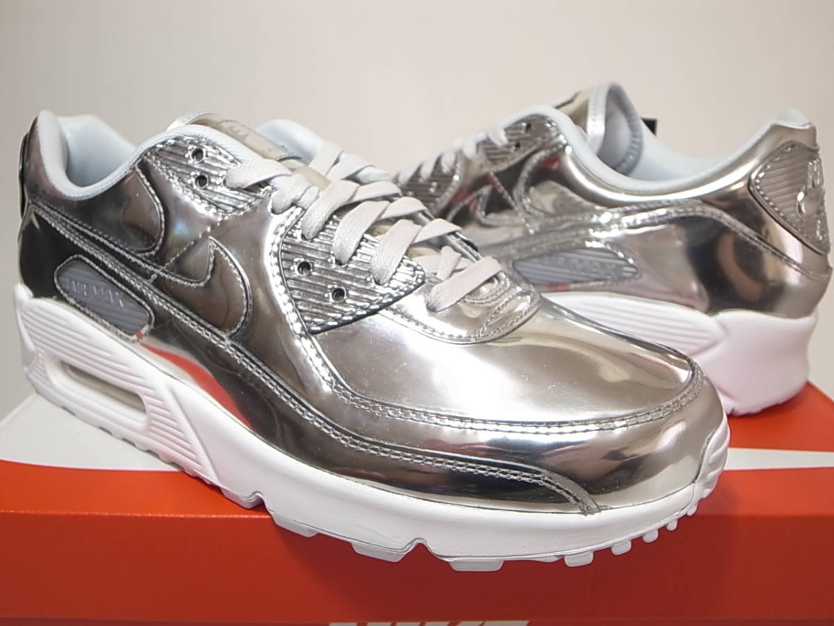 nike air max 90 sp silver