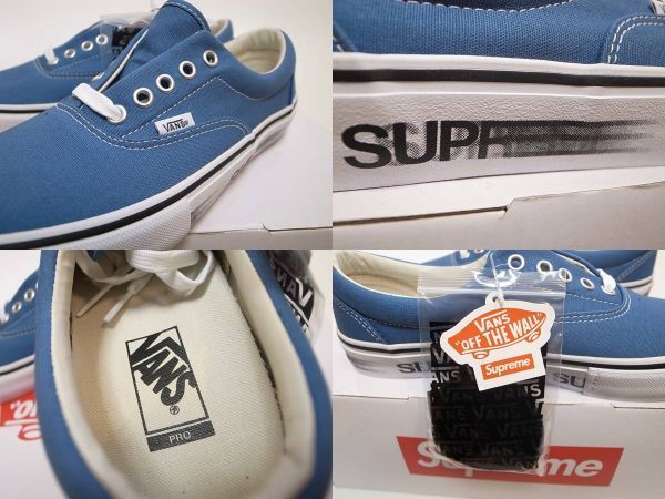 即決 送料無料】Supreme x VANS ERA PRO 27.5cm US9.5 新品 Motion