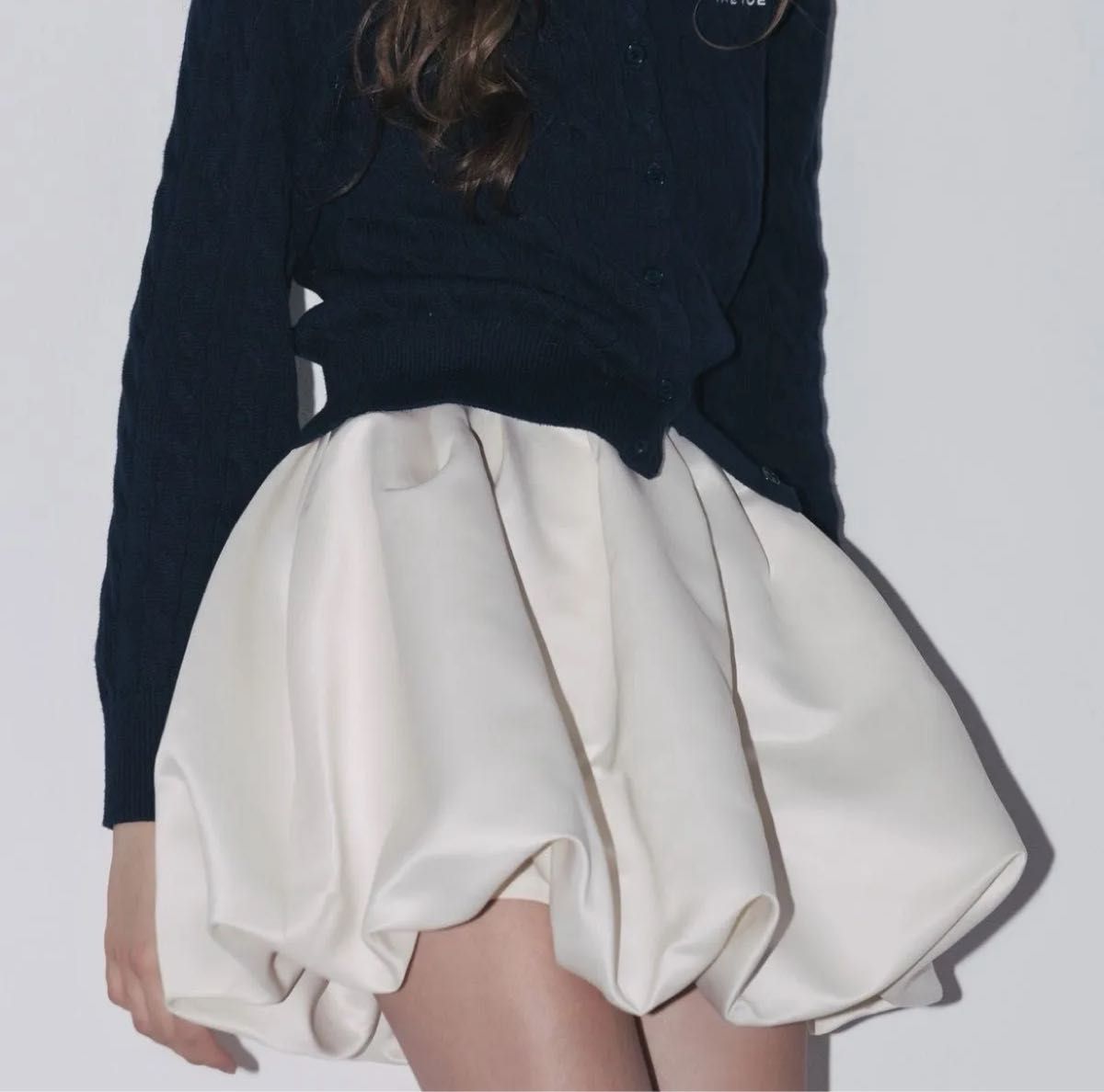 THE TOE VENICE BALLOON SKIRT ホワイト翌日発送 THE TOE VENICE BALLOON SKIRT White/BLACK|Yahoo!フリマ(旧