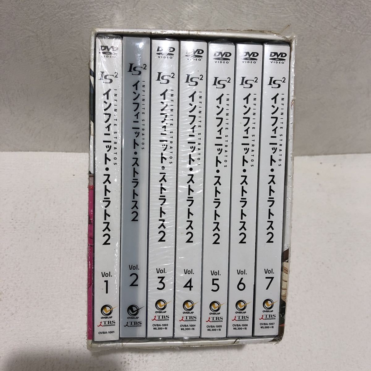 予約販売 IS インフィニット・ストラトス Vol.1～7 DVD 初回生産限定 Vol.5 7未開封 アニメ
