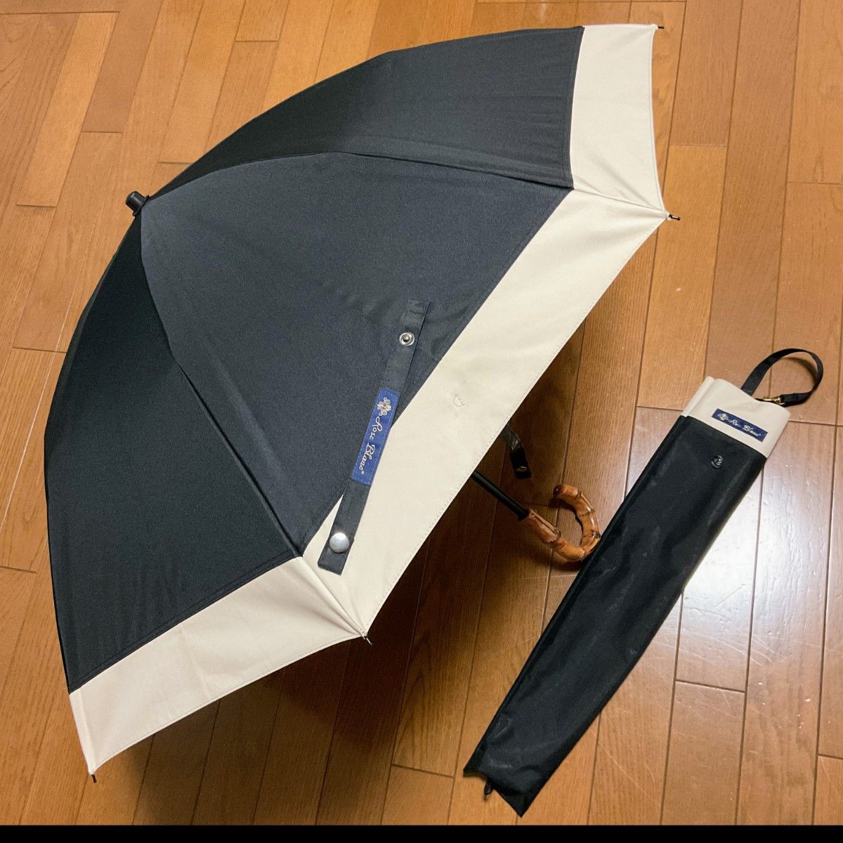 【芦屋ロサブラン】晴雨兼用 コンビ 2段折りたたみ傘 芦屋ロサブラン 晴雨兼用折りたたみ日傘 2段 コンビ 50cm