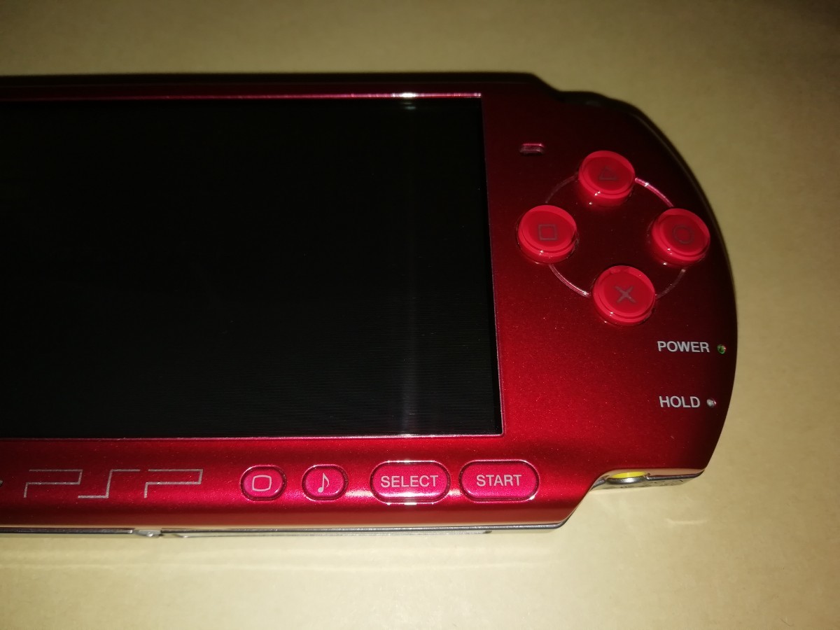   PSP-3000 本体 ラディアンレッド ジャンク
