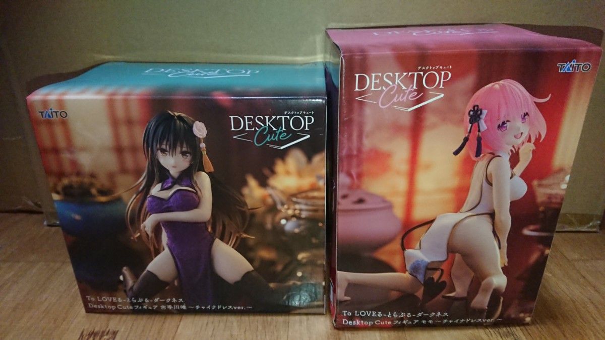 Desktop Cute フィギュア 古手川唯 モモ 4箱セット ToLOVEる ダークネス Desktop Cute モモ 古手川唯|Yahoo!フリマ