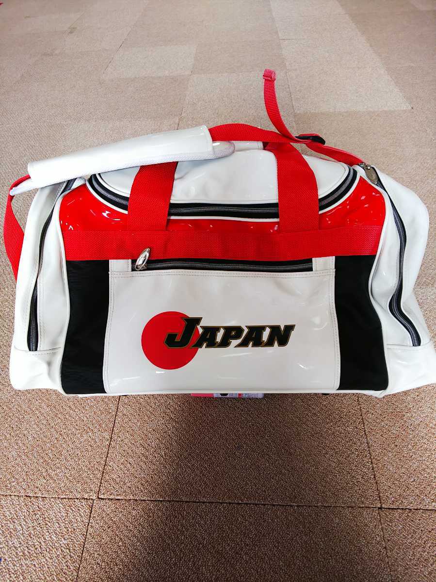 別注非売品 JAPANジャパン日本代表エナメルボストンバック 入手困難品