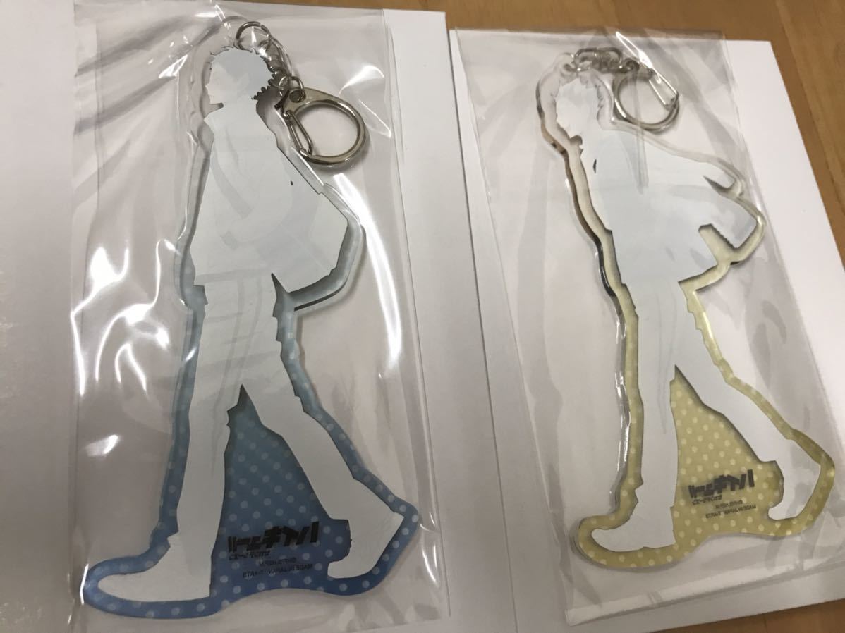 [ anonymity delivery * free shipping ] Haikyu!!!! acrylic fiber [ going to school ] key holder tree . light Taro & red . capital ... an educational institution high school 2 point set ak key Extra Ver.