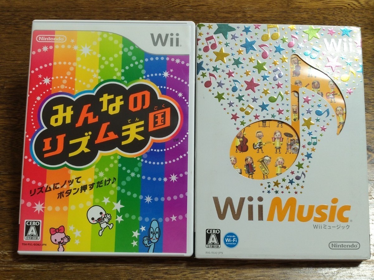 wii music  みんなのリズム天国 Wiiソフト