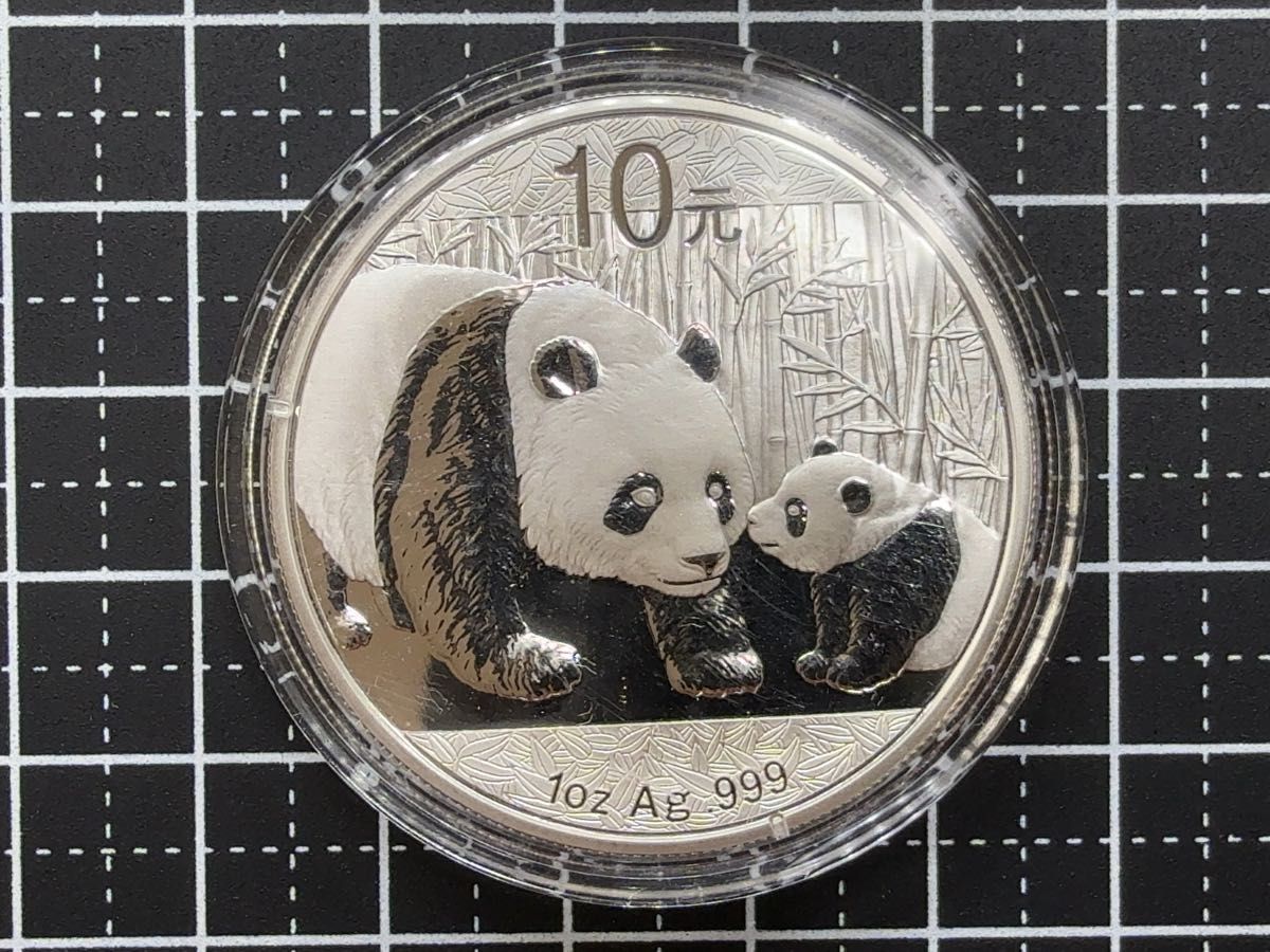 fuku3枚☆☆中国パンダ銀貨(1oz)☆☆カプセル入り fuku3枚中国パンダ銀貨(1oz)カプセル入り 中国パンダ銀貨(1oz) -