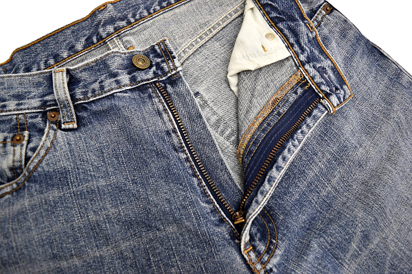 K-1747★Levi's リーバイス 502-03★日本製 色落ち抜群鬼ひげ縦落ち ヴィンテージ加工インディゴTABデニム ストレートジーンズ W34_画像6