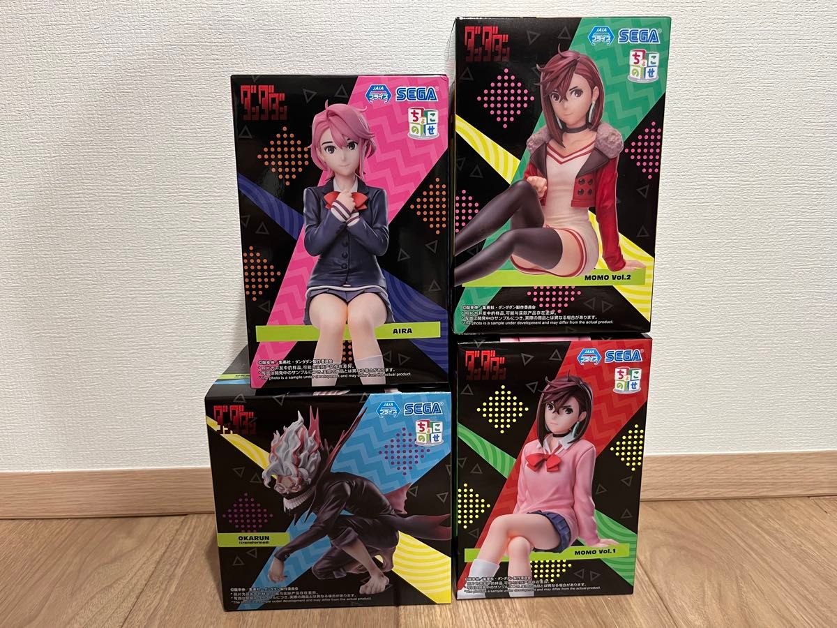 ダンダダン フィギュア オカルン モモ アイラ ちょこのせ 新品未開封13体 ダンダダン ちょこのせ プレミアムフィギュア オカルン(変身