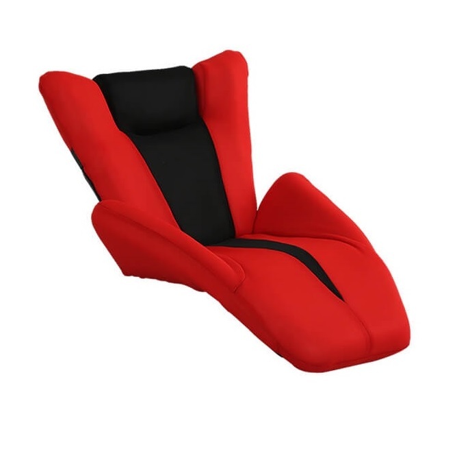 デザイン座椅子【DELTA　MANBO-デルタマンボウ-】（一人掛け 日本製　マンボウ　デザイナー）SH-06-DTMB-RD　レッド