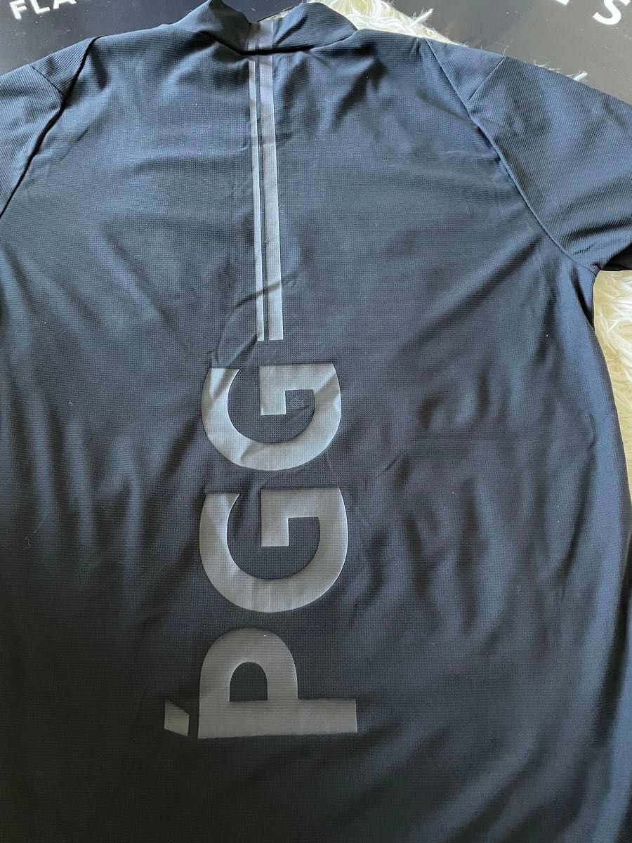 PGG メンズ半袖モックネックネイビーサイズ4 PGG メンズ半袖モックネックネイビーサイズ4 半袖モックネック