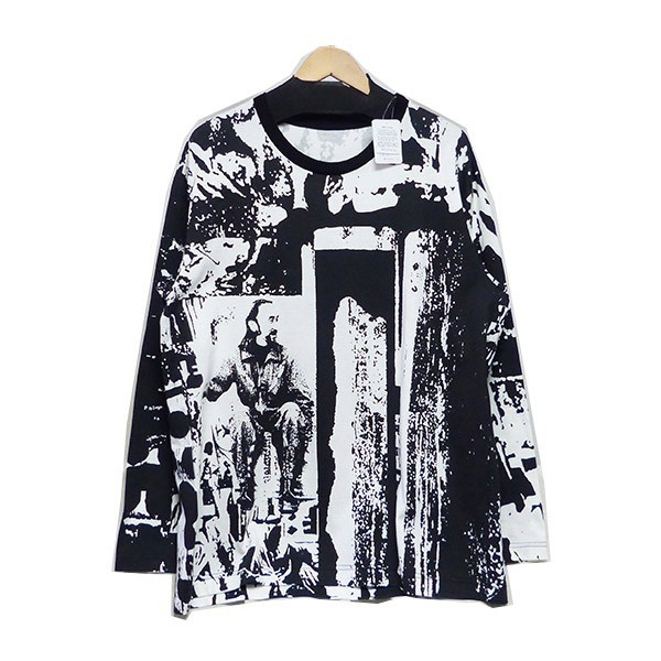 【有名人芸能人】 【新品】Yohji Yamamoto 20SS ロング Tシャツ ヨウジフォト XLサイズ以上 【有名人芸能人】 【新品】Yohji Yamamoto 20SS ロング Tシャツ ヨウジフォト XLサイズ以上