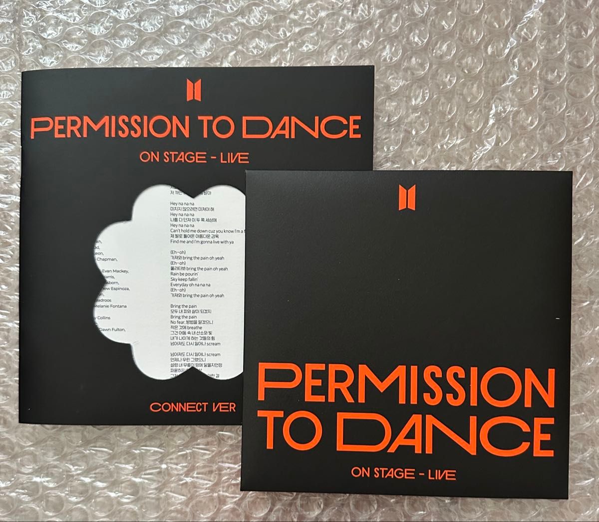 BTS 公式 アルバム 韓国・日本盤 カスタムオーダー 300円〜 BTS PERMISSION TO DANCE ON STAGE - LIVE CD アルバム 公式