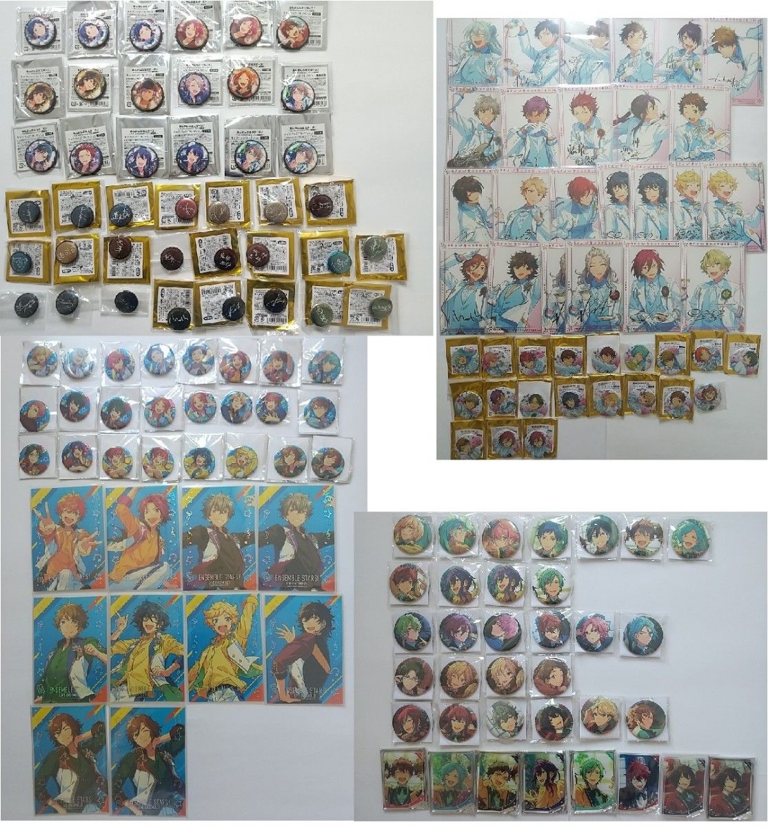 宗氏 缶バッジ キャラバッジコレクション 99点まとめ売り あんさんぶるスターズ あんスタ 感謝祭 AGF キャラバッジ 缶