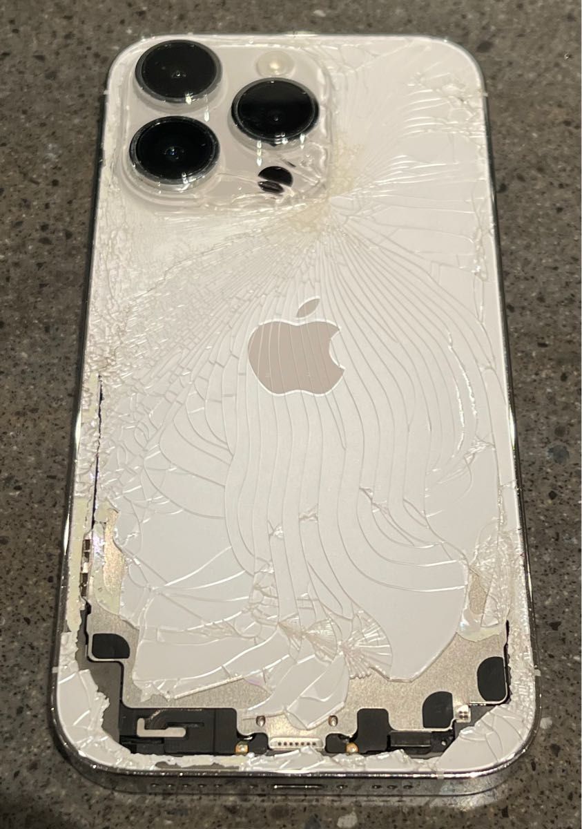 iphone 14 pro 256GB ジャンク iPhone 14 Pro 256GB iOS17 6 1 ホワイト 完動品 ジャンク