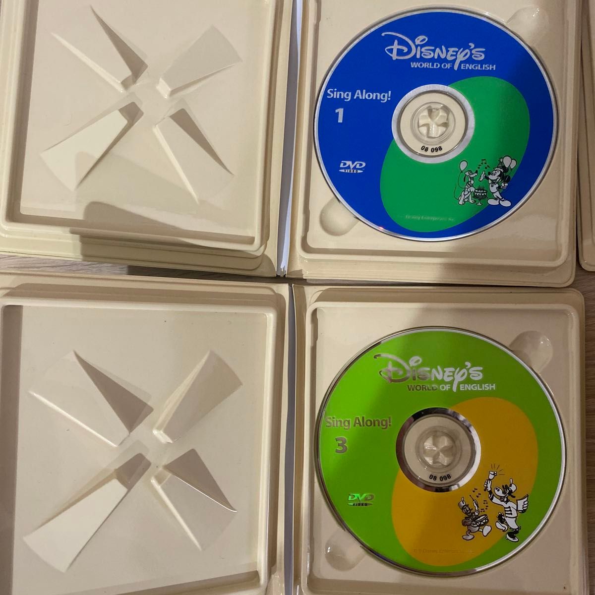 ワールドファミリー シングアロングDVD、CDセット ディズニー 英語 sing along セット ワールドファミリー シング