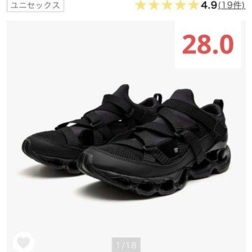 【新品】MIZUNO WAVE PROPHECY STRAP 28cm 黒 新品】MIZUNO WAVE PROPHECY STRAP 28cm 黒|Yahoo!フリマ(旧
