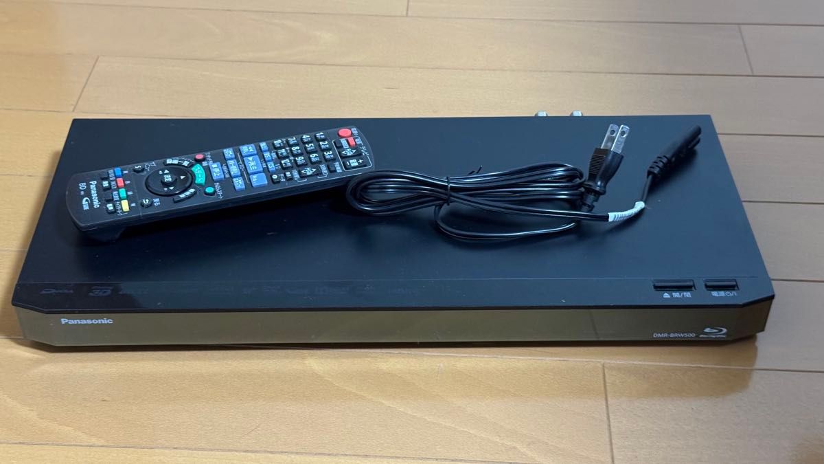 新品リモコン2番組録画 パナソニック ブルーレイレコーダー DMR-BRW500 Panasonic パナソニック DIGA DMR-BRW500 ブルーレイ レコーダー